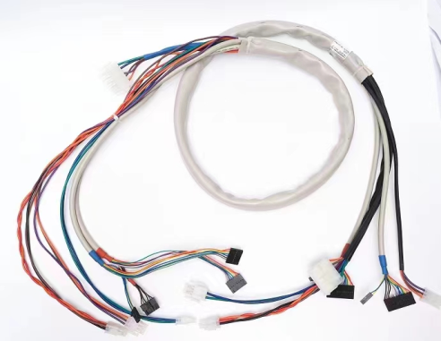 Custom multi-branch wire harness assembly